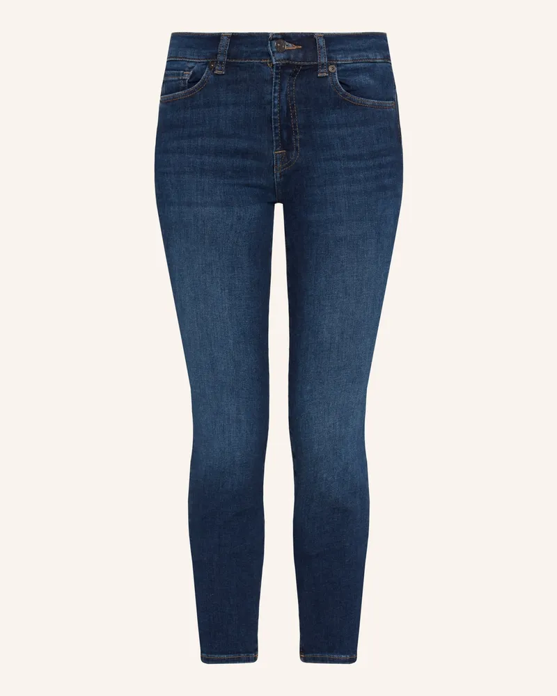 7 for all mankind Jeans ROXANNE ANKLE Slim Fit Blau