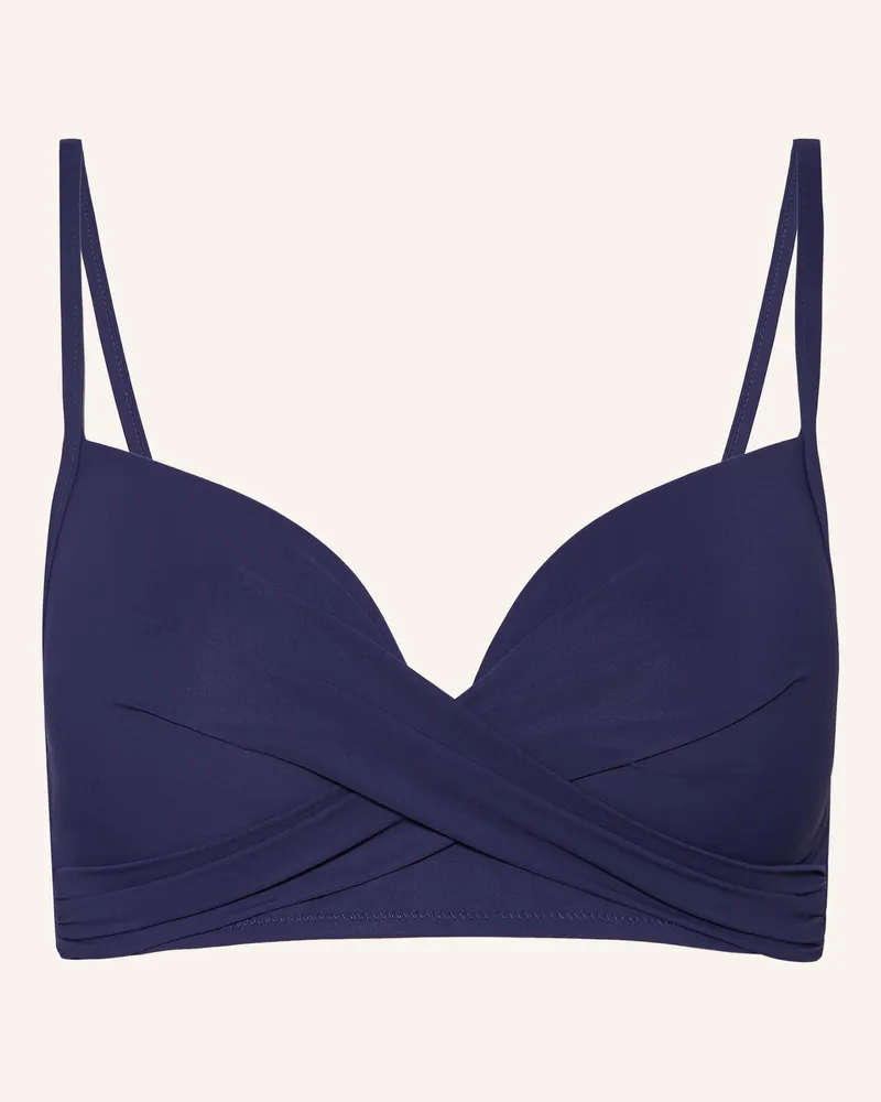 Maryan Mehlhorn Bügel-Bikini-Top Elements blau Dunkelblau