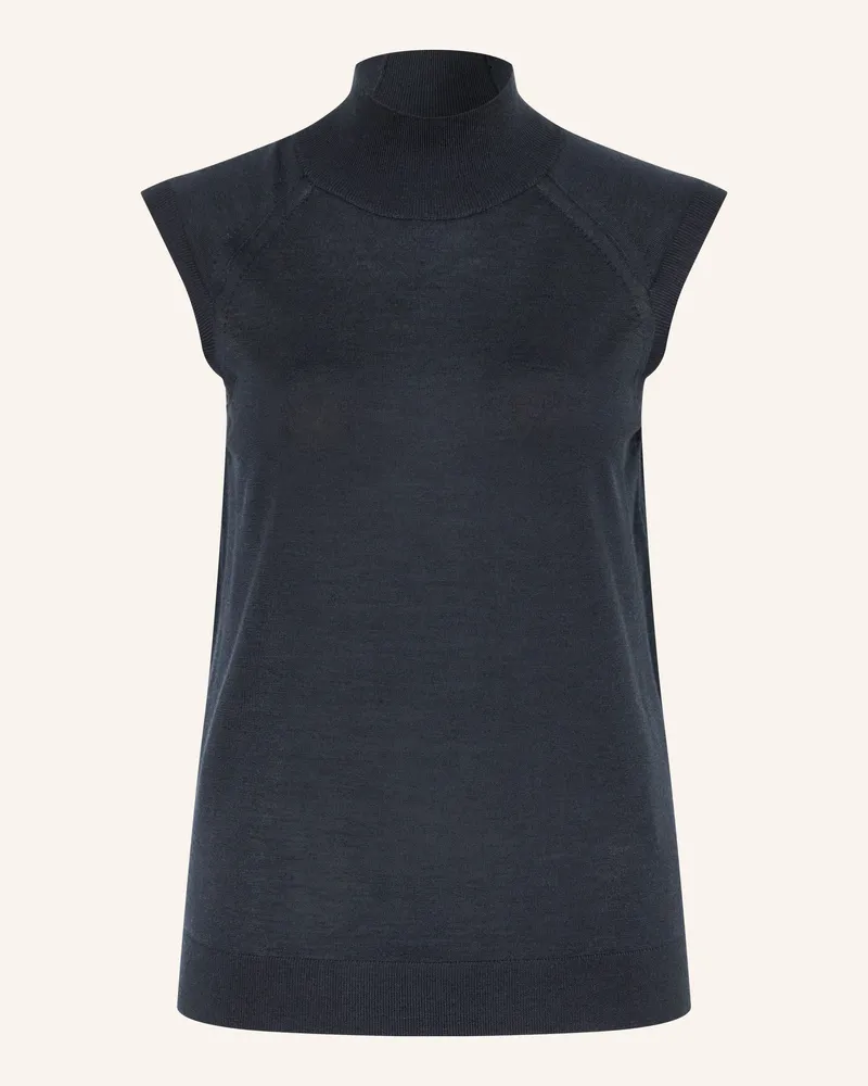 HUGO BOSS Stricktop Fipini blau Dunkelblau