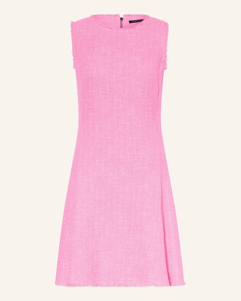 Luisa Cerano Etuikleid aus Tweed Rosa