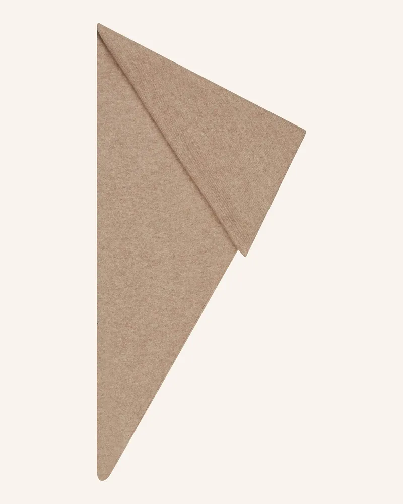 S. Marlon Dreieckstuch Aus Cashmere beige Beige