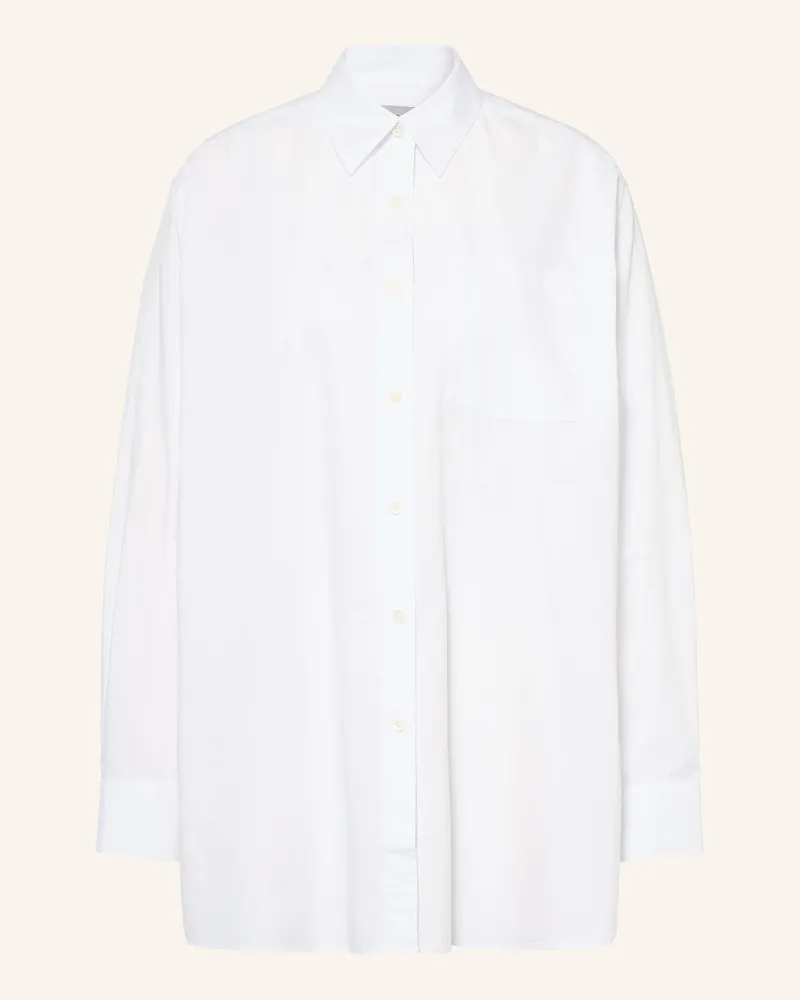 AllSaints Oversized-Hemdbluse Kaia weiss Weiss