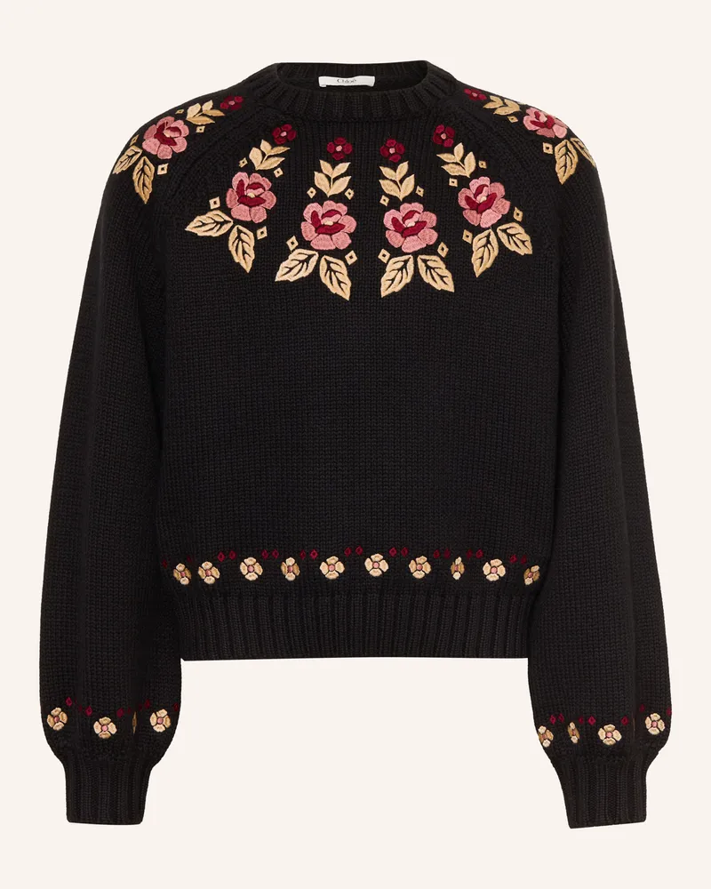 Chloé Pullover schwarz Schwarz