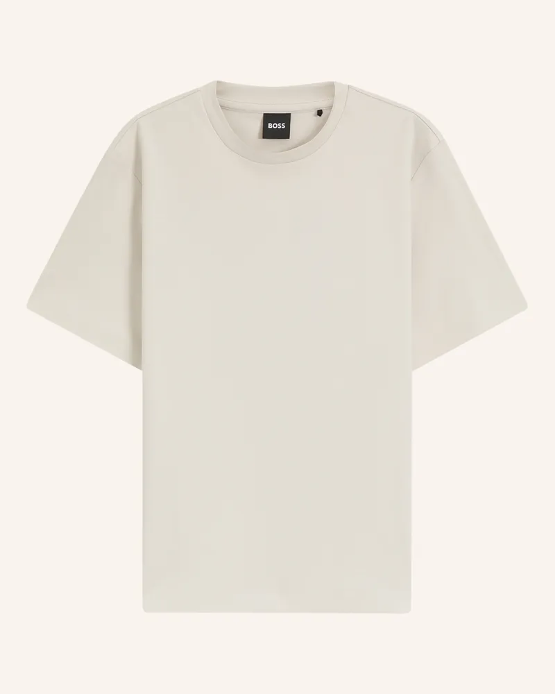 HUGO BOSS T-Shirt Eharpa Relaxed Fit weiss Weiss