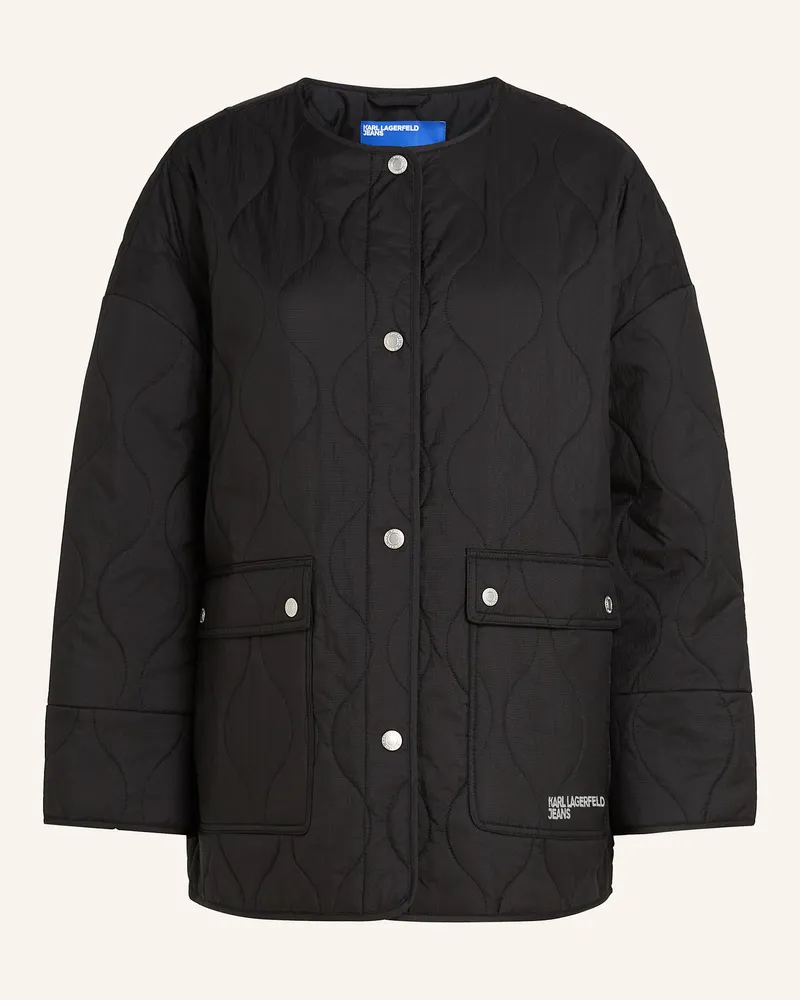 Karl Lagerfeld Jacke Schwarz