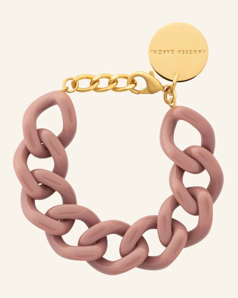 Vanessa Baroni Armband FLAT CHAIN BRACELET MOCHA MOUSE by GLAMBOU Gold