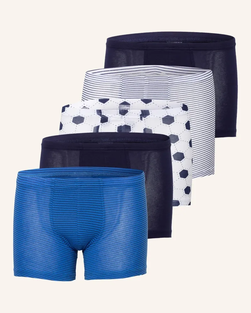 Schiesser 5er-Pack Boxershorts Original Classics weiss Weiss