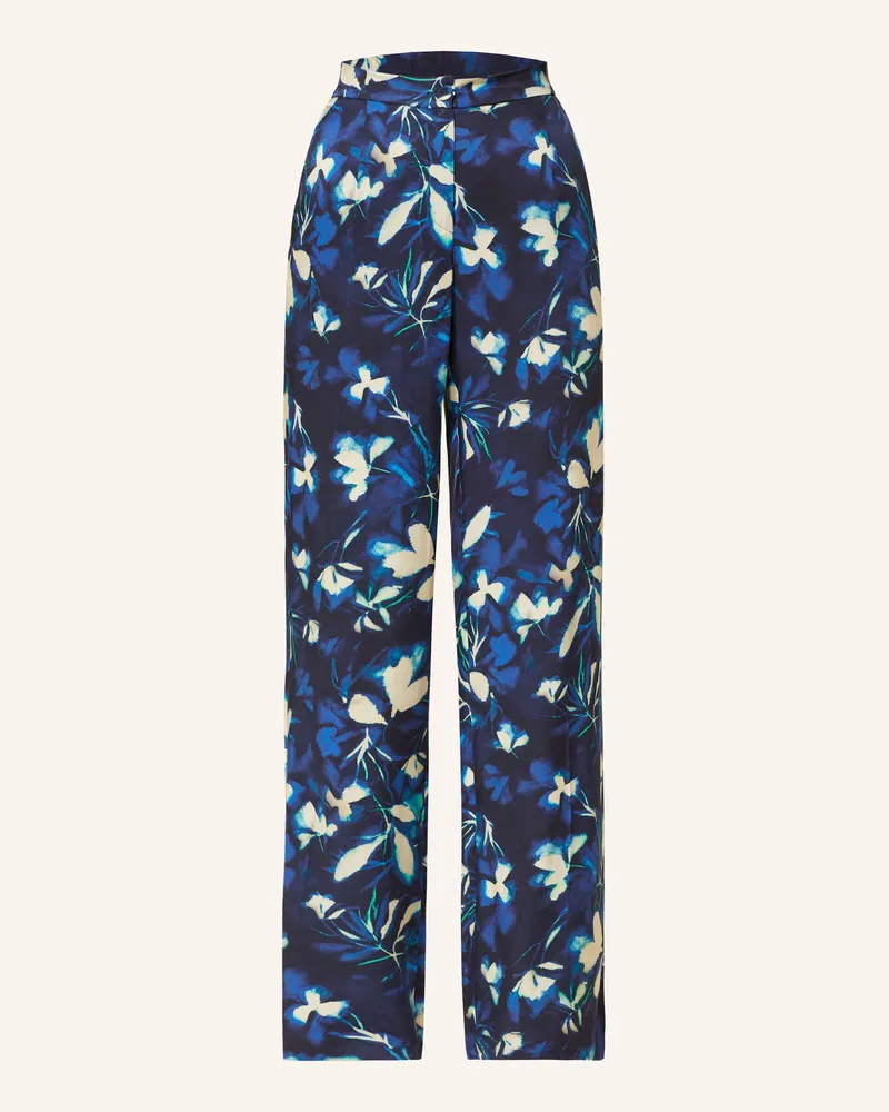 Elena Mirò Marlenehose blau Dunkelblau