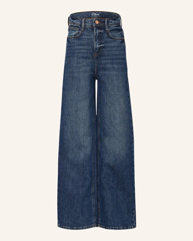 S.Oliver Jeans Wide Leg Fit blau 56z7