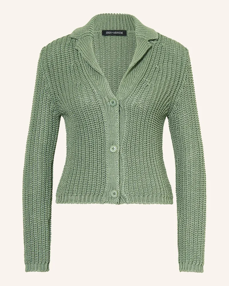 Iris von Arnim Strickjacke NIKA Grün