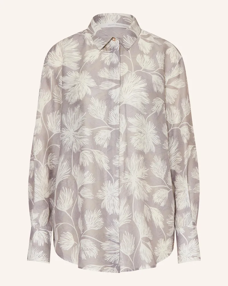 Herzen's Angelegenheit Hemdbluse Taupe