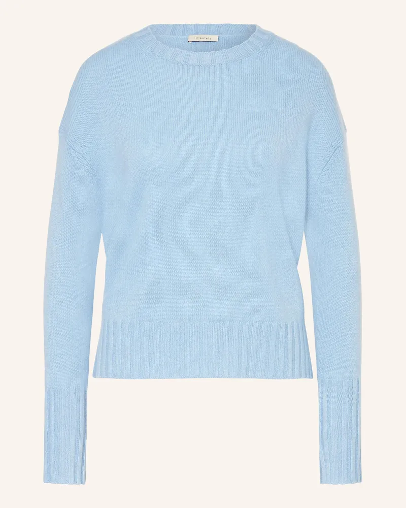 lilienfels Cashmere-Pullover blau Blau
