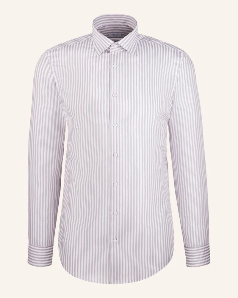 Seidensticker Business Hemd Slim Fit Grau