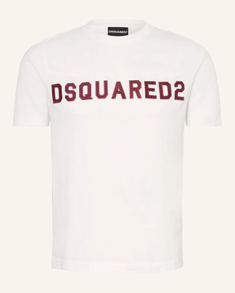 Dsquared2 T-Shirt weiss Weiss