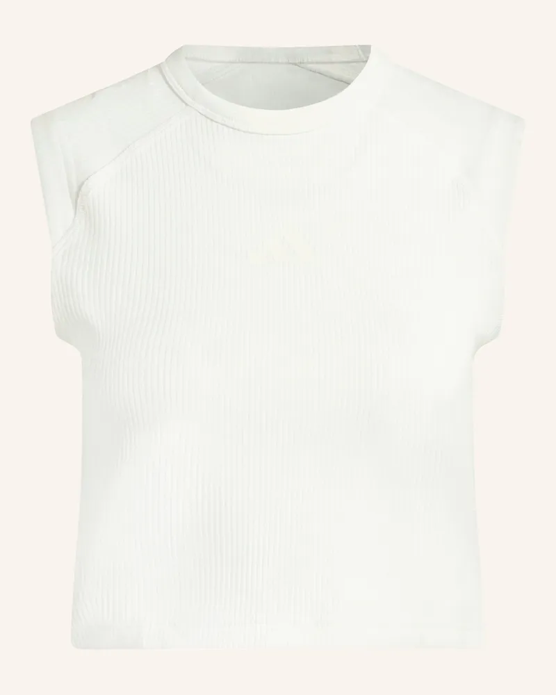 adidas Cropped-Top All Szn beige Creme