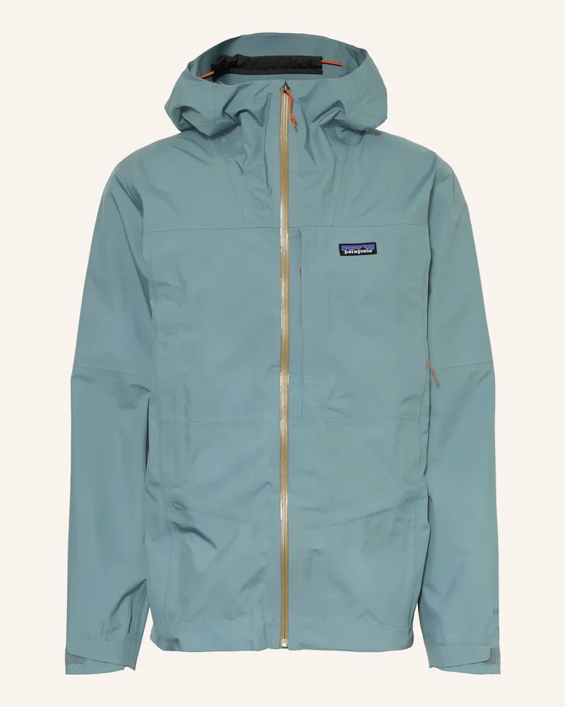 Patagonia Regenjacke Boulder Fork Rain blau Hellblau