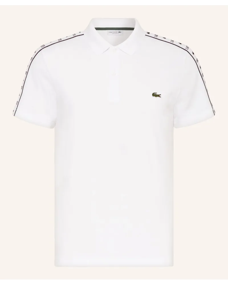 Lacoste Piqué-Poloshirt Regular Fit Weiss