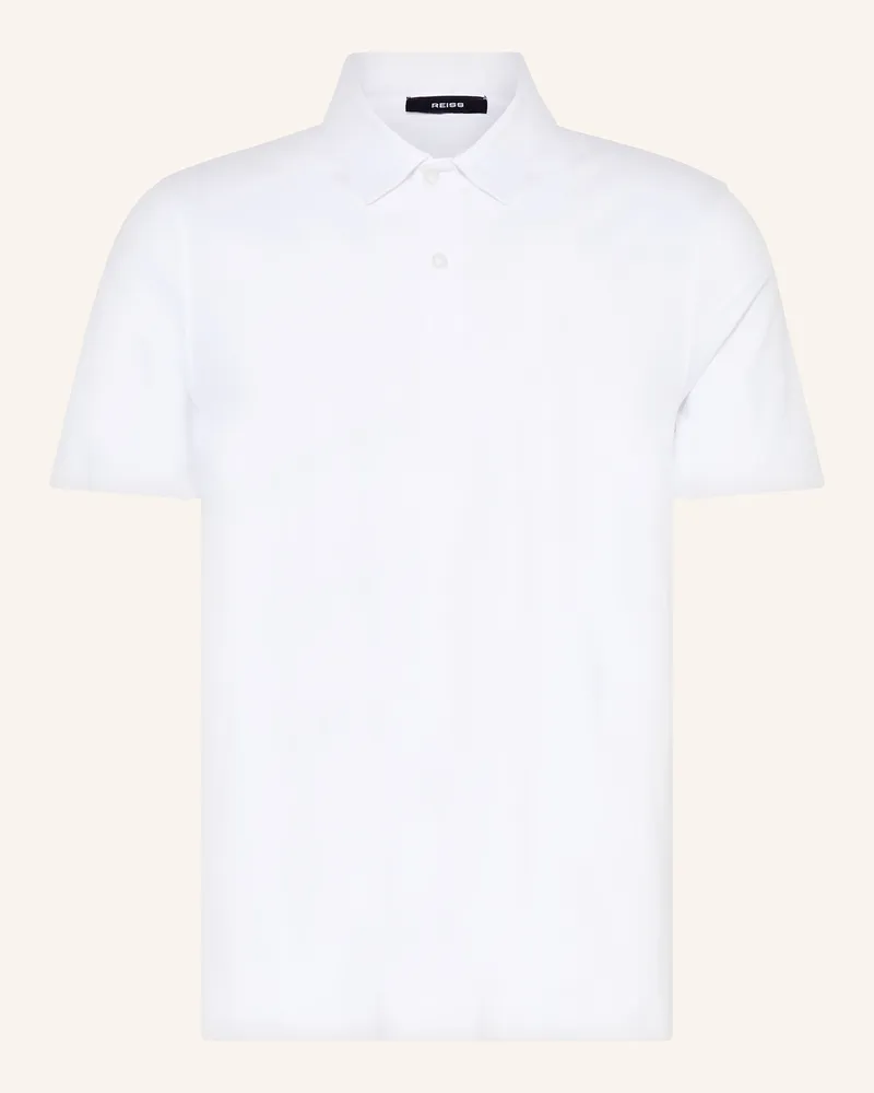 Reiss Jersey-Poloshirt EARL Regular Fit Weiss