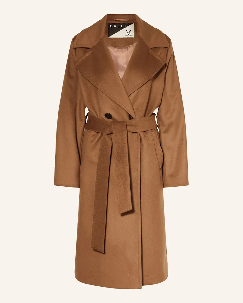 Fuchs Schmitt Wollmantel Cognac