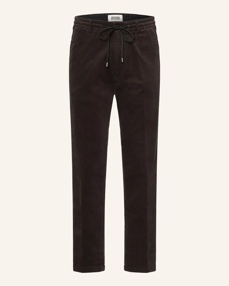 Drykorn Cordhose Deger Regular Fit braun Dunkelbraun