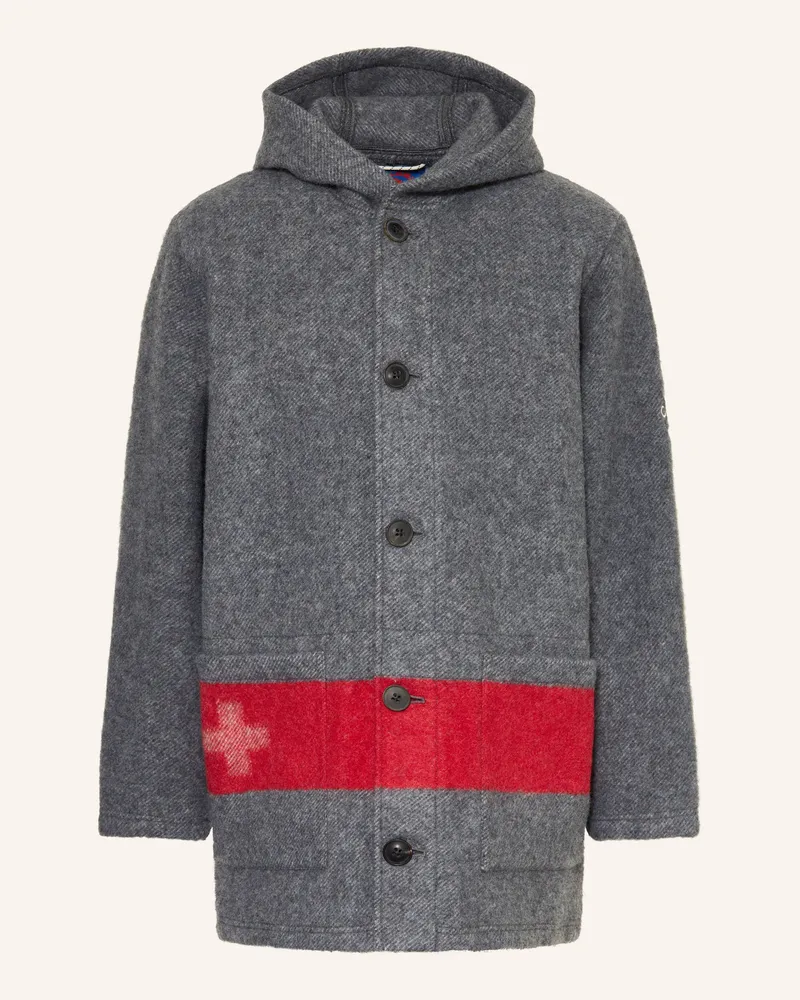 Mammut Dufflecoat DIRETTISSIMA BLANKET Grau