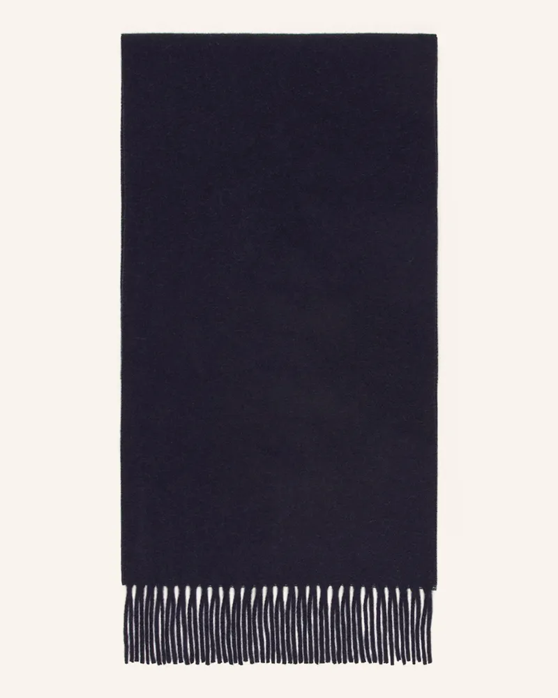 Strokesman's Cashmere-Schal blau Dunkelblau