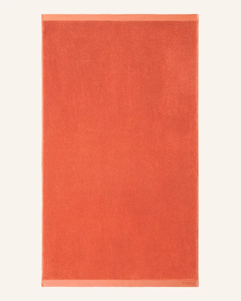 Kenzo Badetuch Kziconic pink Orange
