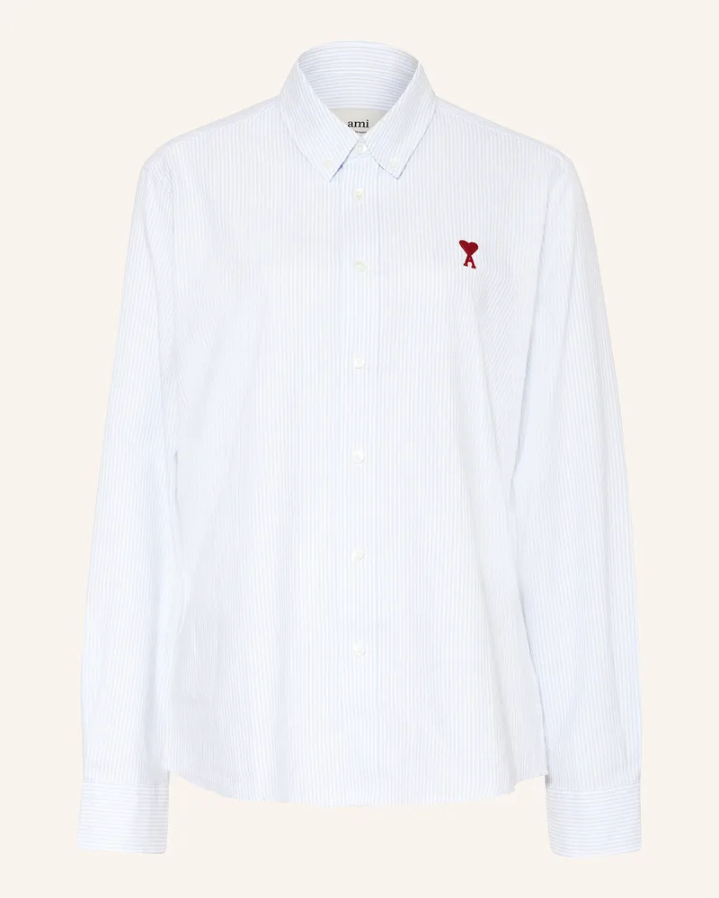 AMI Paris Hemdbluse blau Hellblau