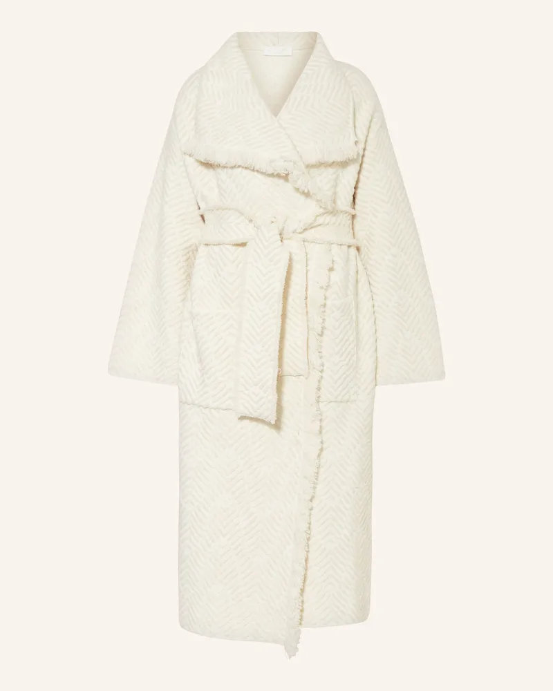 CATNOIR Strickmantel weiss Creme