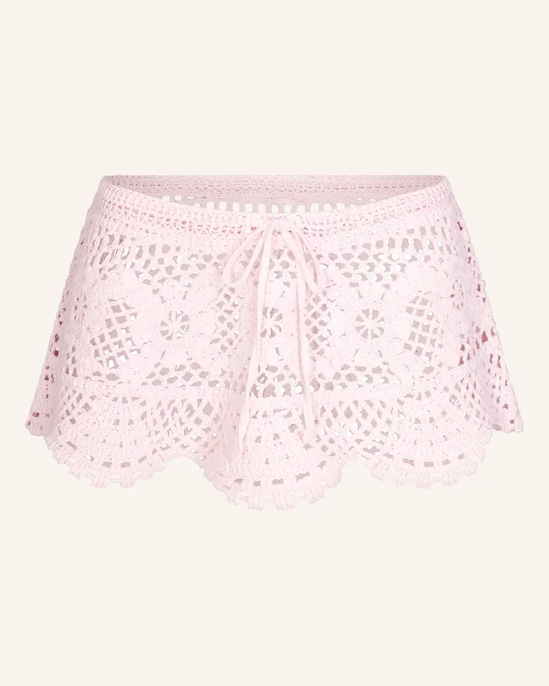 SKIMS Rock Crochet Cover-Ups pink Cbm