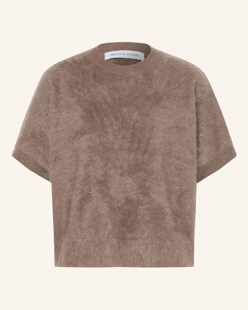 Iris von Arnim Strickshirt MACON aus Cashmere Taupe