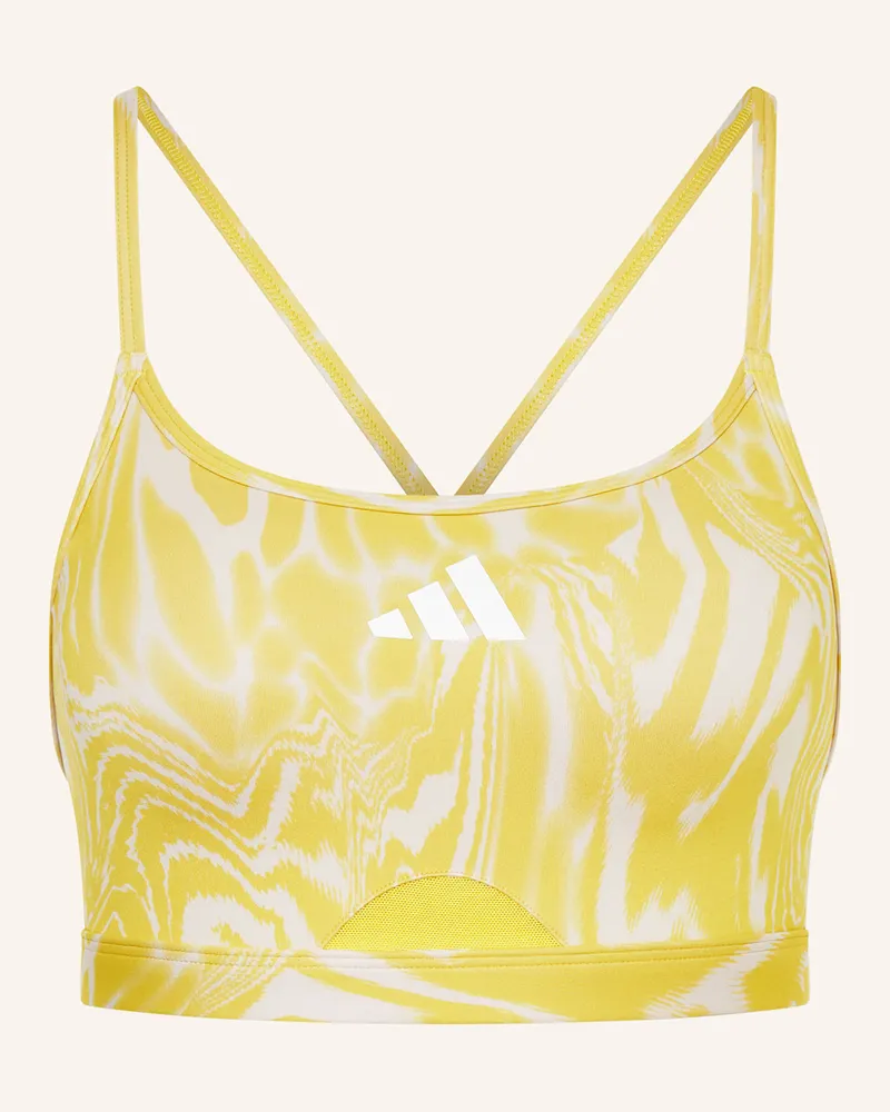 adidas Sport-Bh Aeroreact Training gelb Gelb