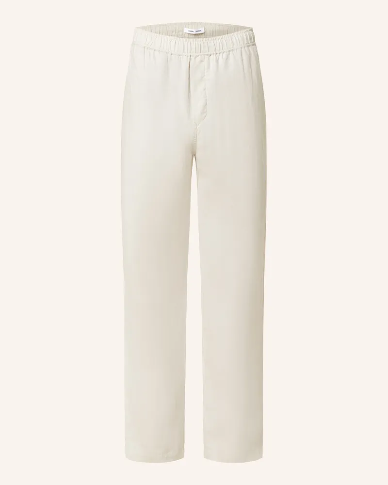 Samsøe & Samsøe Leinenhose SAJABARI Regular Fit Creme