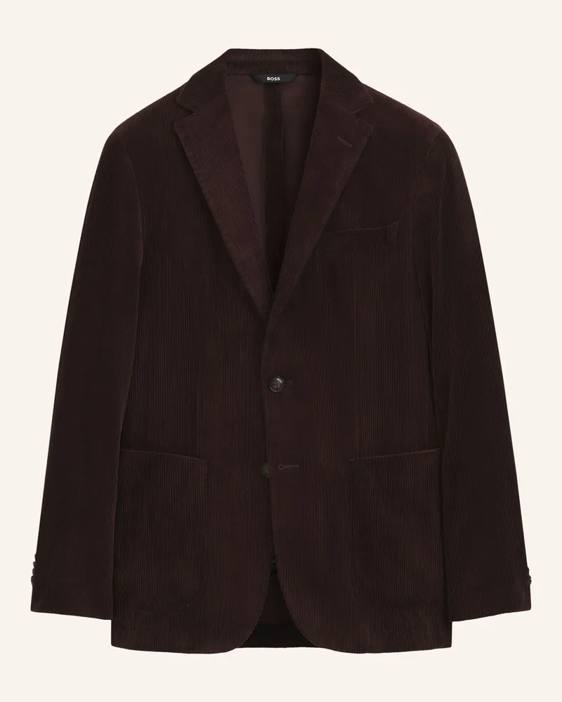 HUGO BOSS Sakko C-Hanry-263 Slim Fit braun Dunkelbraun
