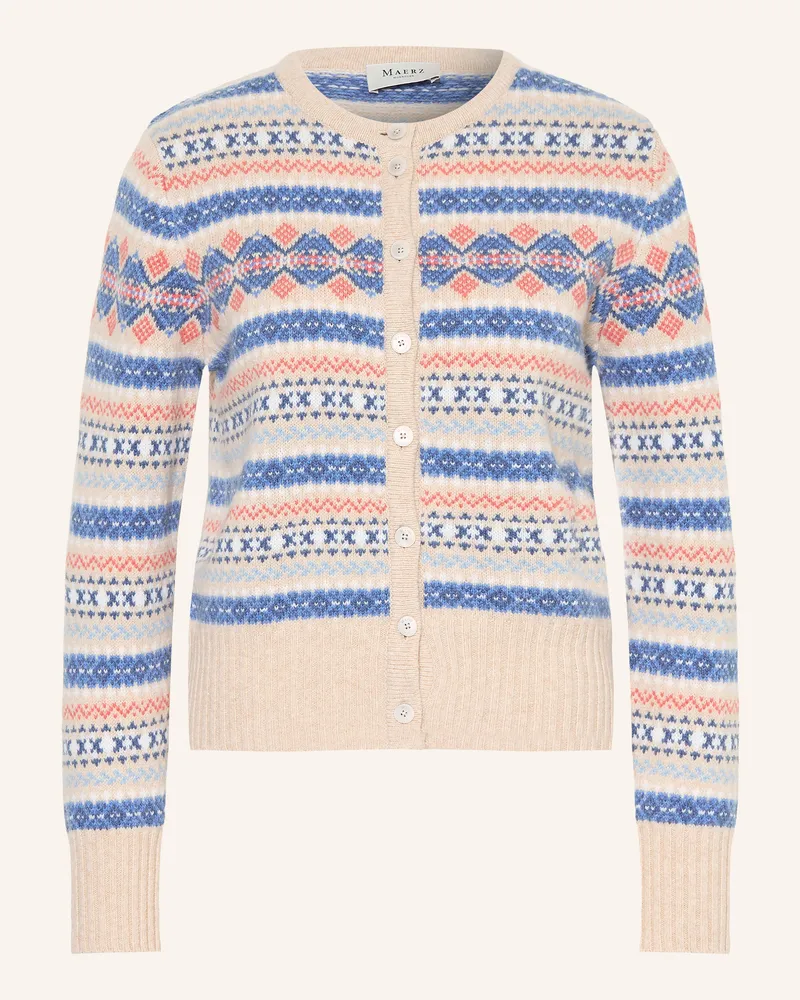 Maerz Strickjacke rosa Blau