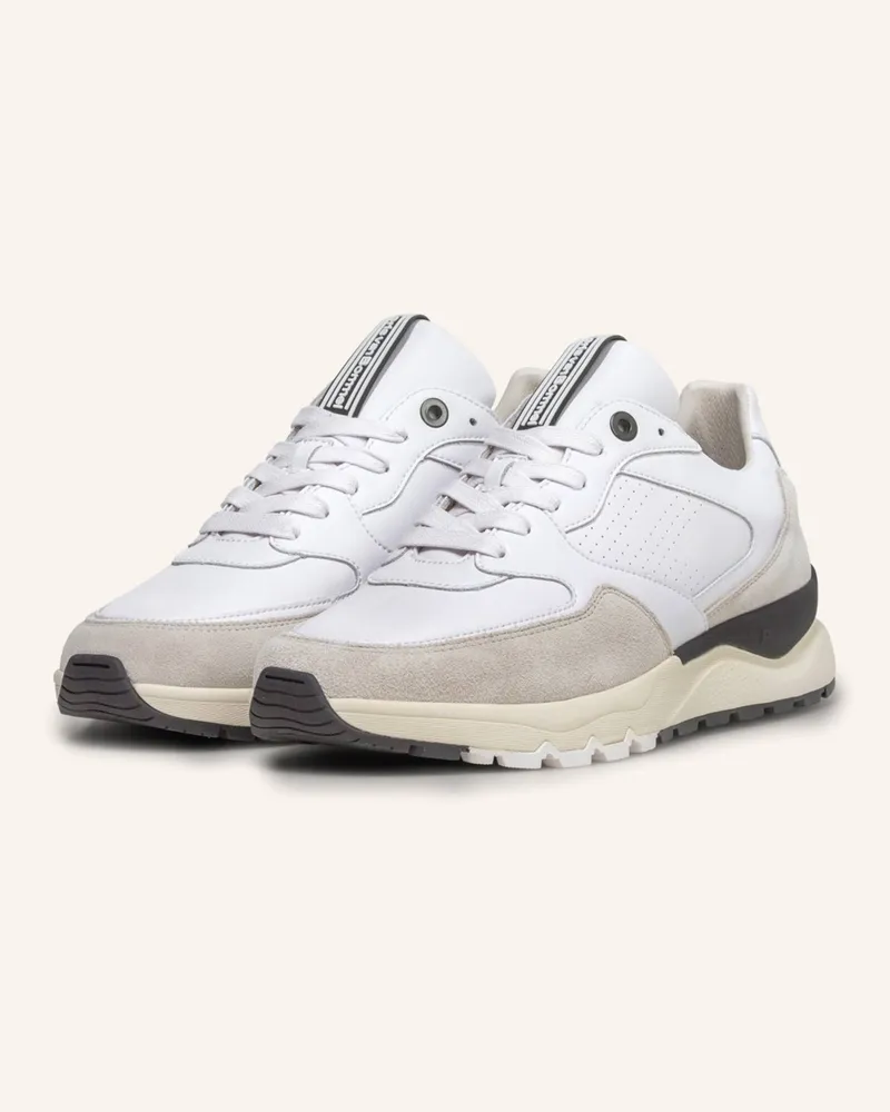 Floris van Bommel Sneaker De Treener 07 weiss Weiss