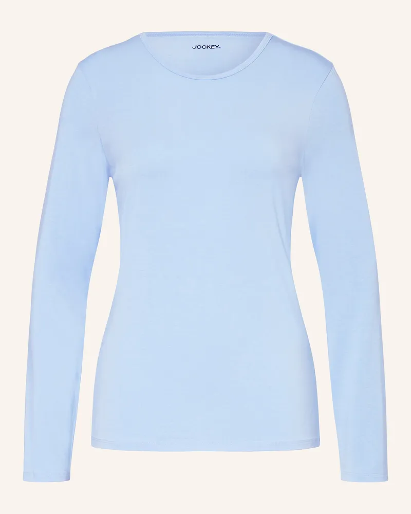 Jockey Schlafshirt blau Hellblau