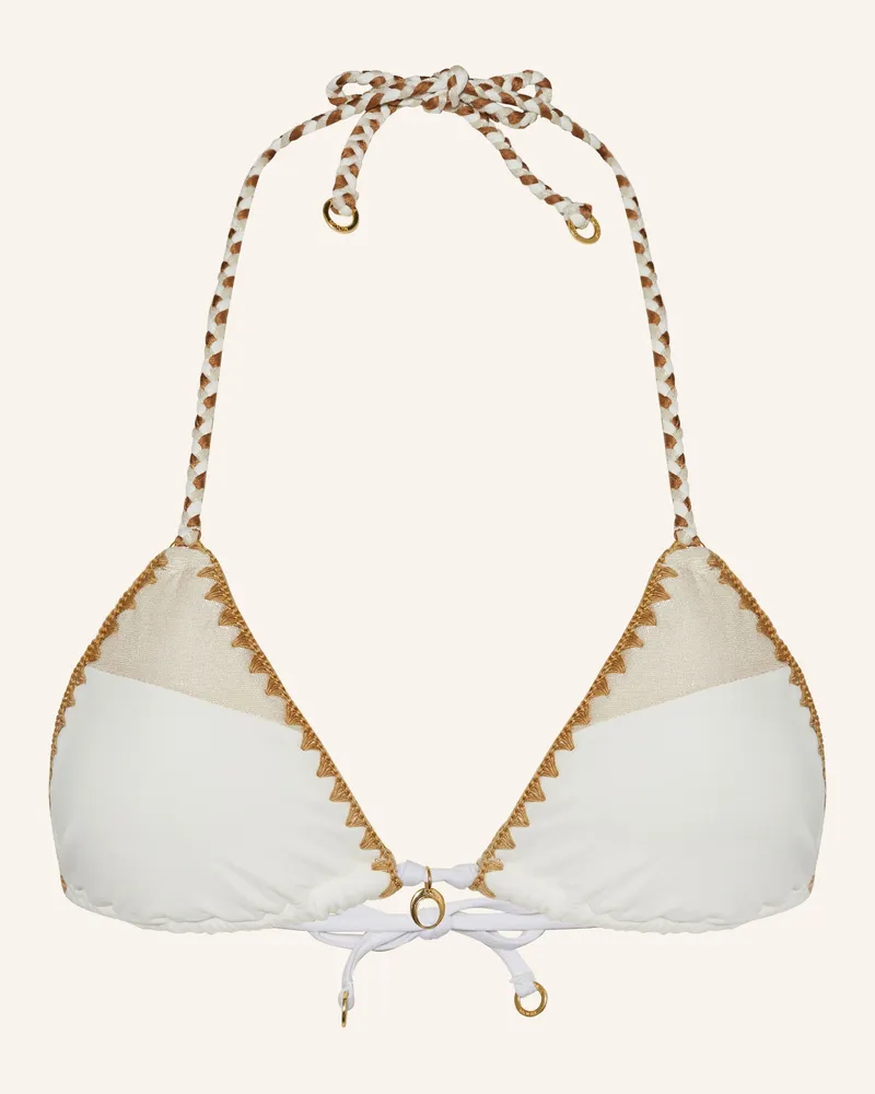 Banana Moon Triangel-Bikini-Top NAZCA BOSCO Ecru