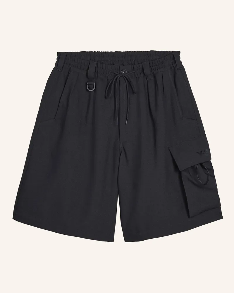 Y-3 Y-3 SPORT UNIFORM CARGO SHORTS Schwarz