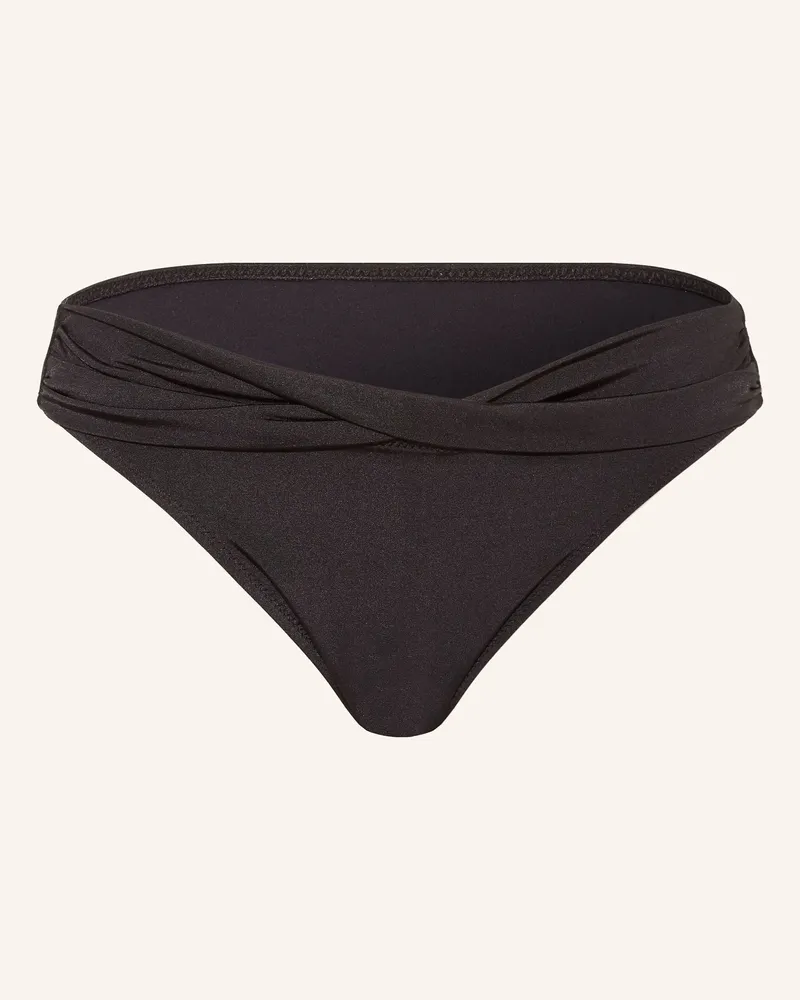 watercult Basic-Bikini-Hose SHIMMERING SOLIDS Schwarz