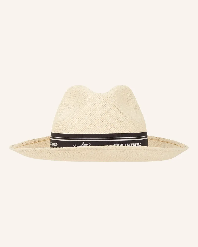 Karl Lagerfeld KL x BORSALINO Hut Beige