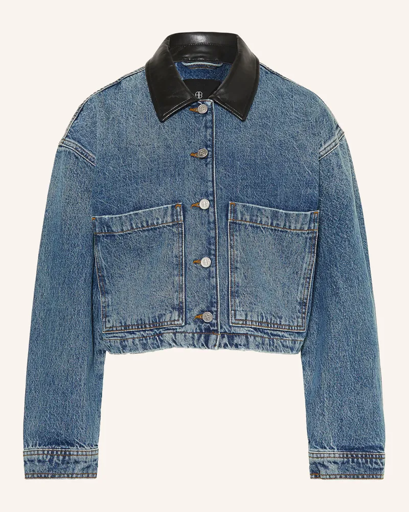 Anine Bing Jeansjacke Yuma blau Cabana