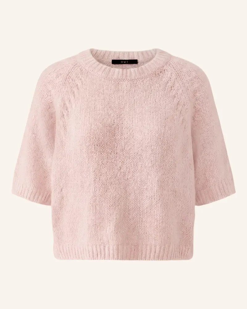 Oui  Pullover Mit 3/4-Arm orange Rosé