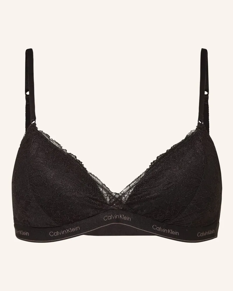 Calvin Klein Triangel-BH MODERN LACE Schwarz