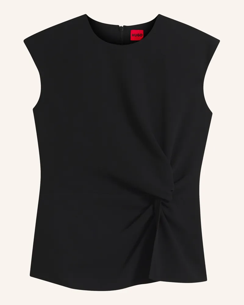 HUGO BOSS Top Cathila Regular Fit schwarz Schwarz