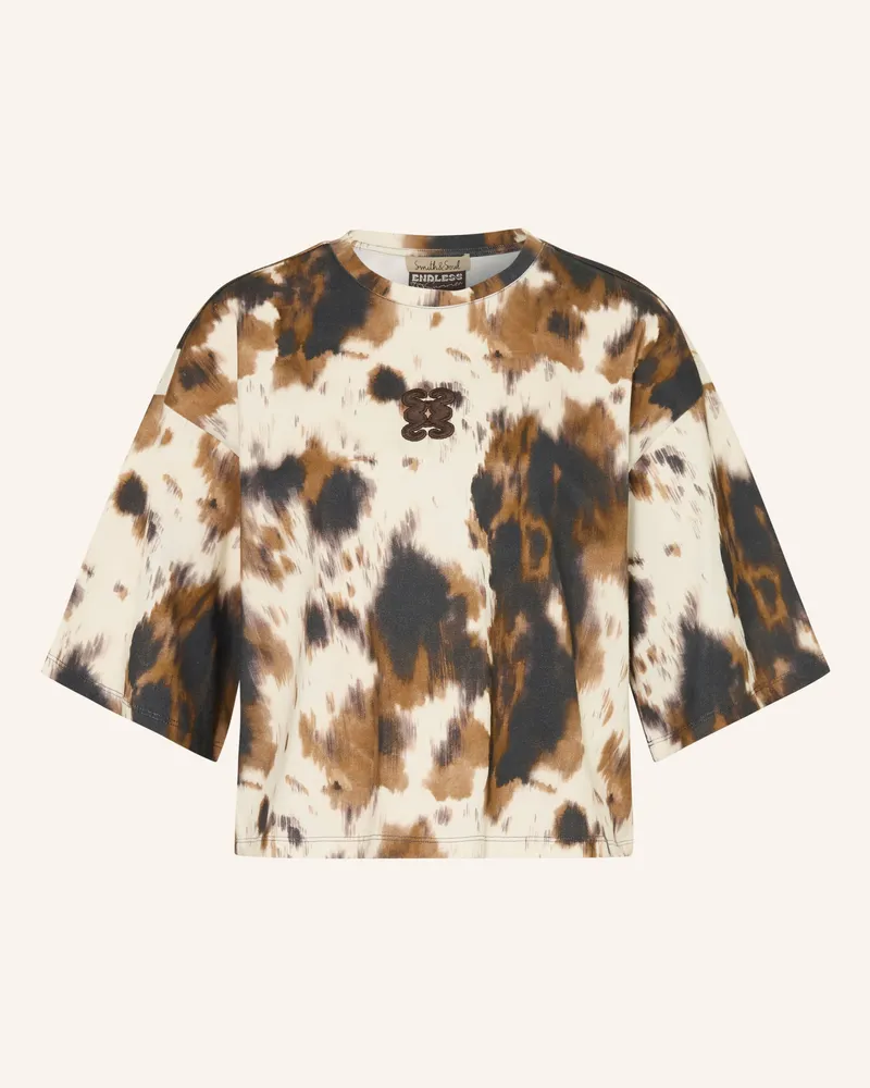 Smith & Soul T-Shirt Boxy weiss Creme