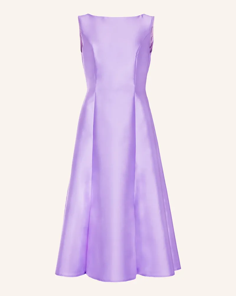 Swing Cocktailkleid aus Satin Lila