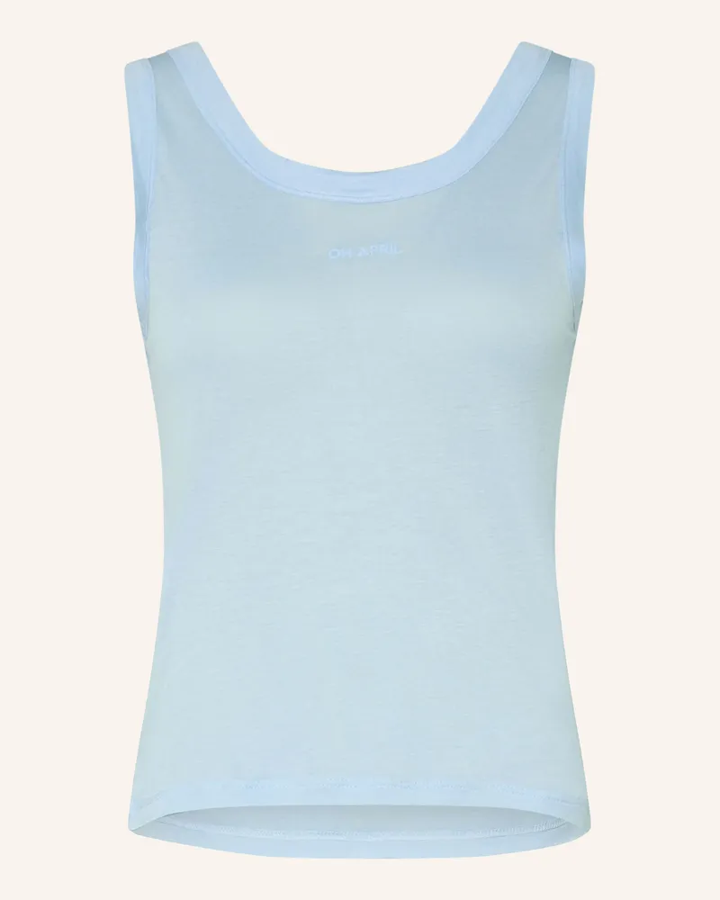 OH APRIL Top Junie blau Hellblau