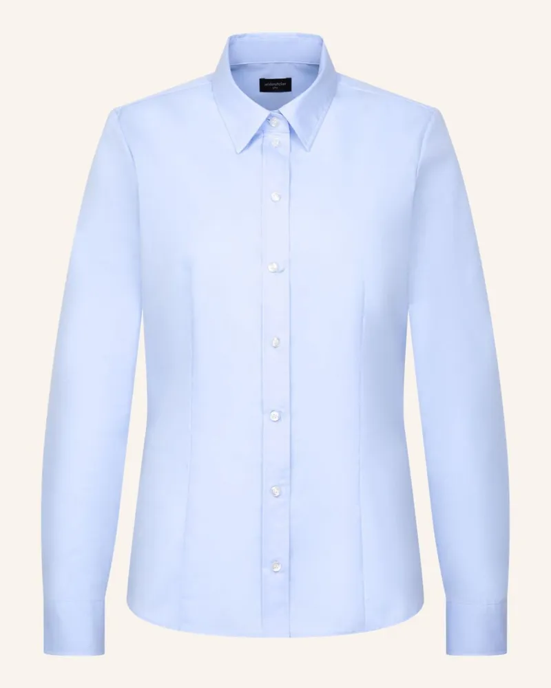 Seidensticker Klassische Bluse blau Hellblau
