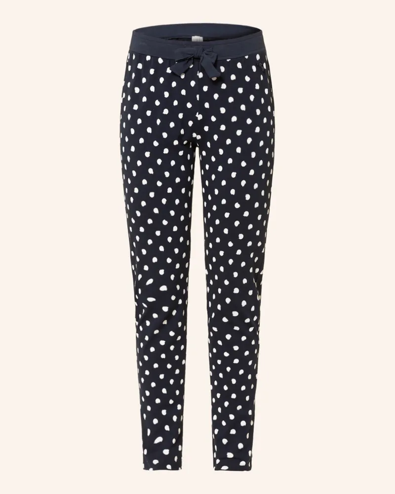 Short Stories Schlafhose blau Dunkelblau